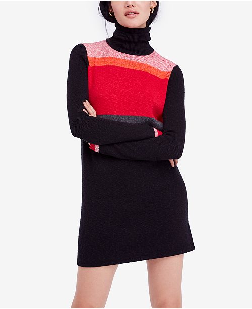 Free People Winter Break Turtleneck Sweater Dress Reviews