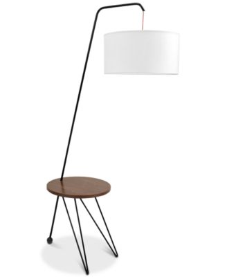 Lumisource - Stork Walnut Floor Lamp
