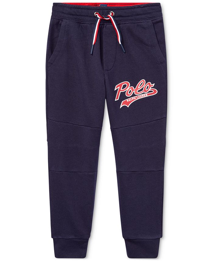 Polo Ralph Lauren Little Boys French Terry Cotton Pants - Macy's