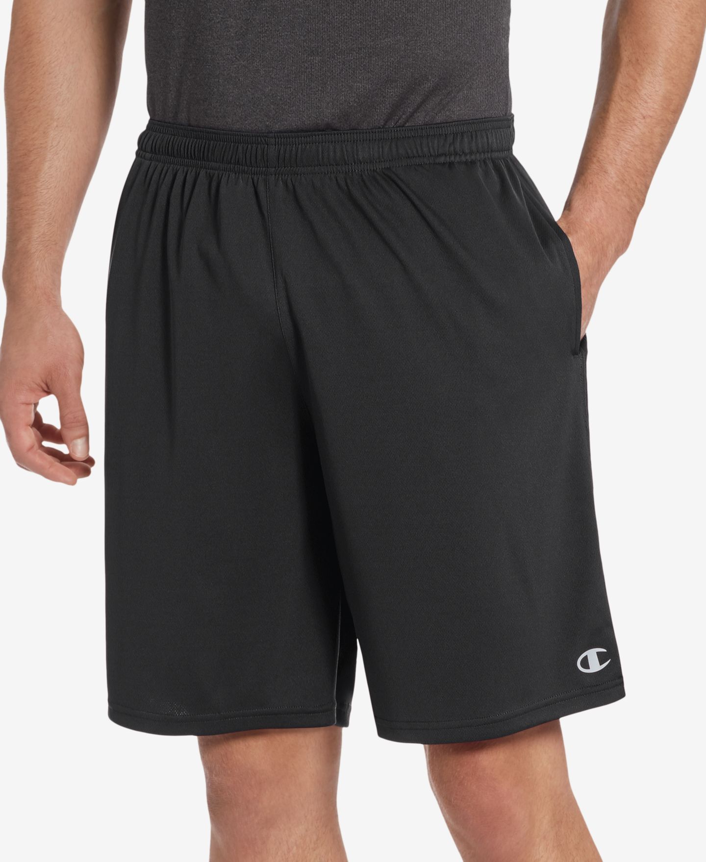 Мужские шорты Champion Double Dry Cross Training Regular-Fit, цвет: Чёрный — фото 1