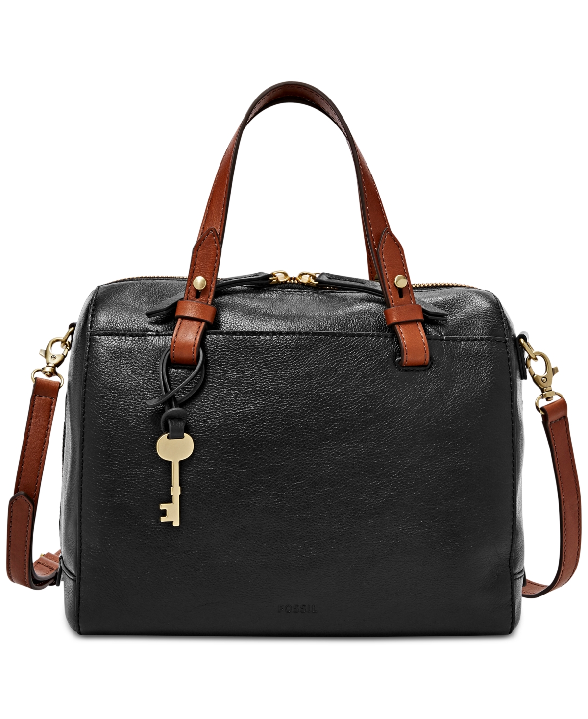 Fossil rachel leather satchel clearance