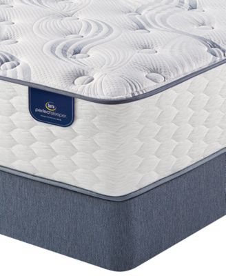 Serta - Perfect Sleeper 12'' Cranbeck Plush Mattress Set- California King