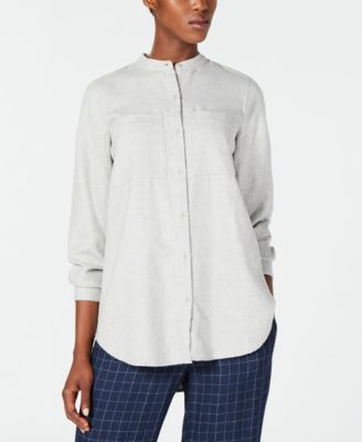 Eileen Fisher - Organic Cotton Button-Down Top