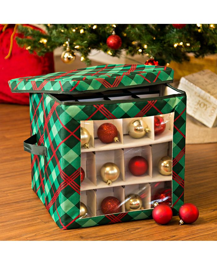 Honey Can Do Ornament Storage Container Macy's