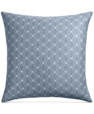Hotel Collection Cascade Cotton 400-Thread Count Blue European Sham, Created for Macy's