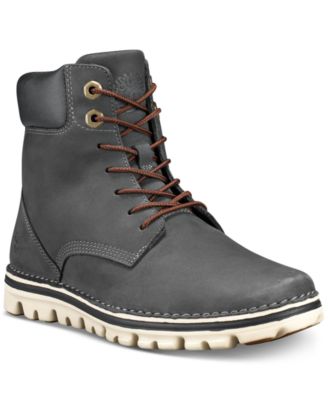 Brookton Lace-Up Leather Boots 