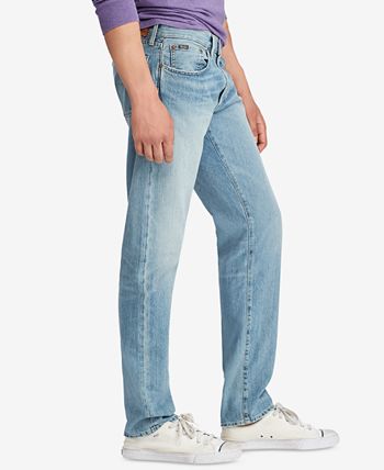 Polo Ralph Lauren Men's Big & Tall Hampton Relaxed Straight Jeans - Macy's