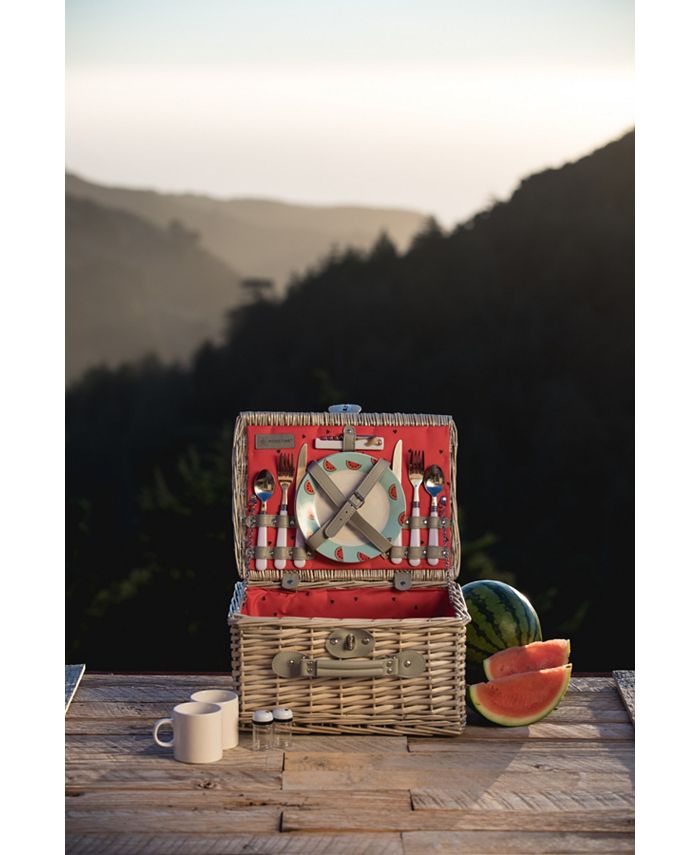 Picnic Time Watermelon Catalina Picnic Basket Macy's