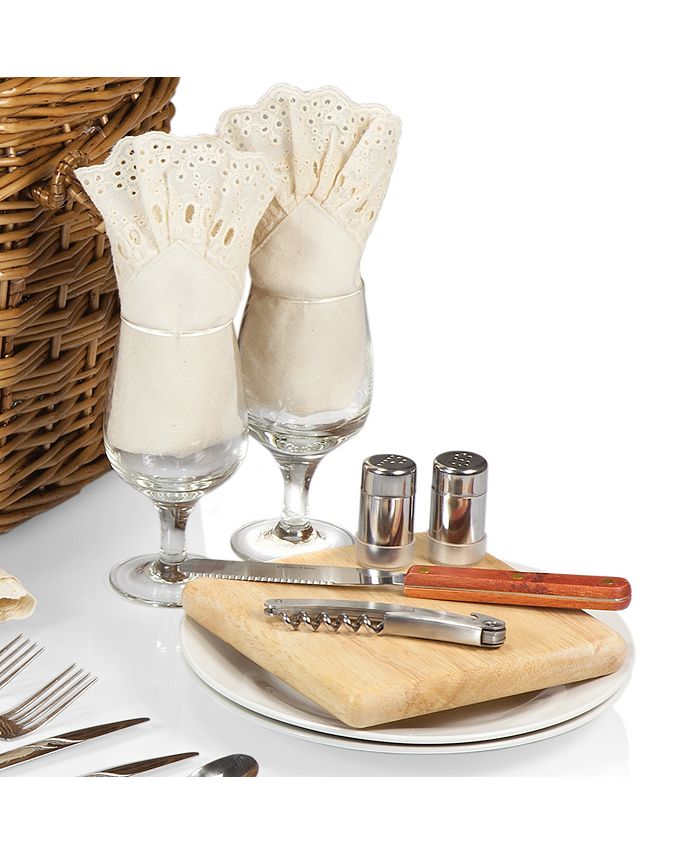 Picnic Time Heart Picnic Basket Macy's