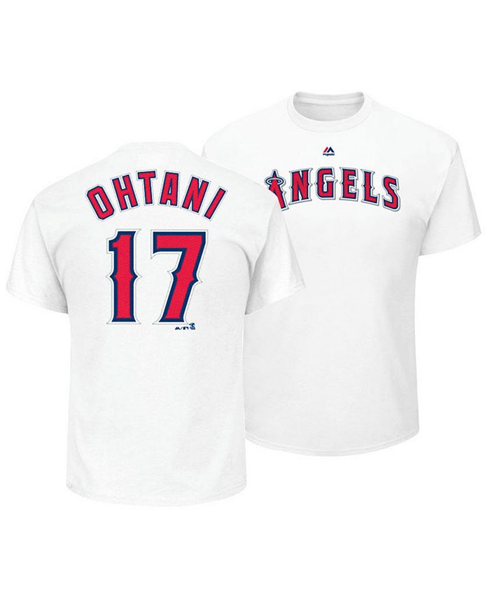 Majestic Men's Shohei Ohtani Los Angeles Angels Official Player T