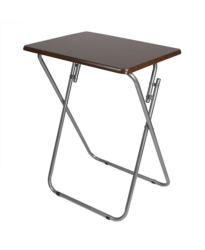 Home Basics Tv Folding Table, Cherry Macy's