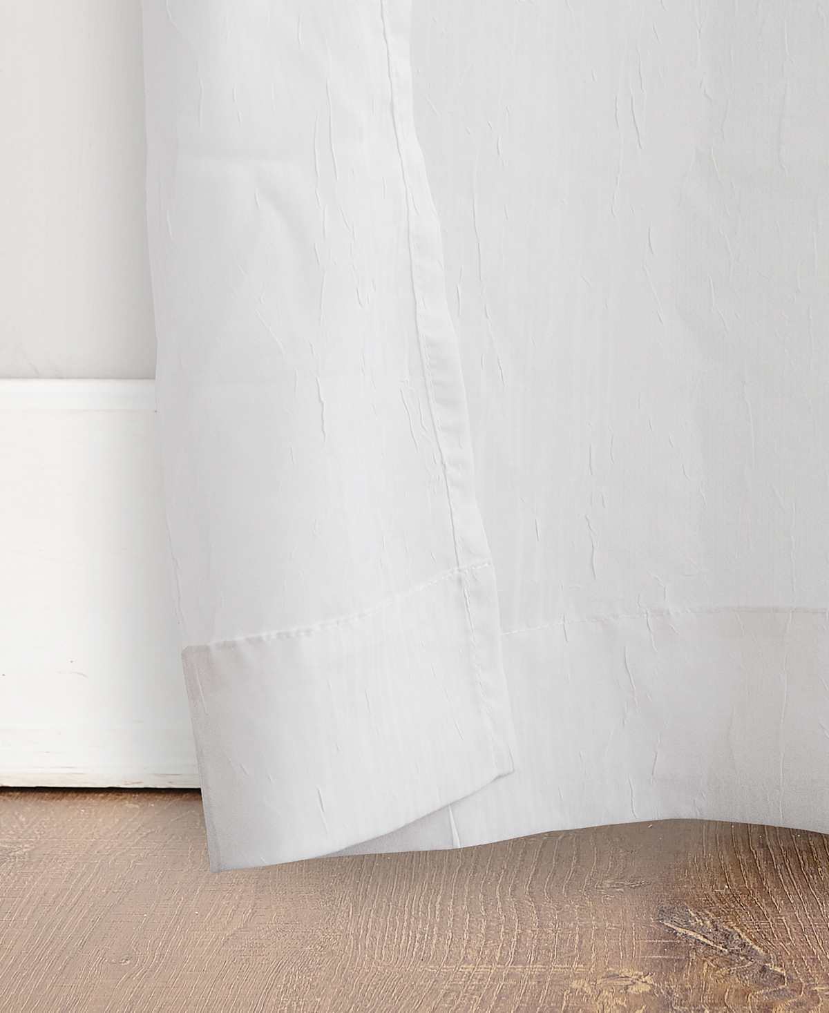 No. 918 Crushed Sheer Voile Grommet Curtain Panel