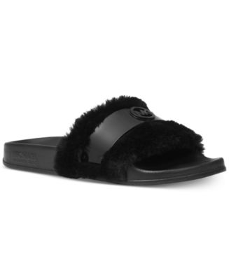 Michael Kors Jett Slide Sandals & Reviews - Sandals - Shoes - Macy's