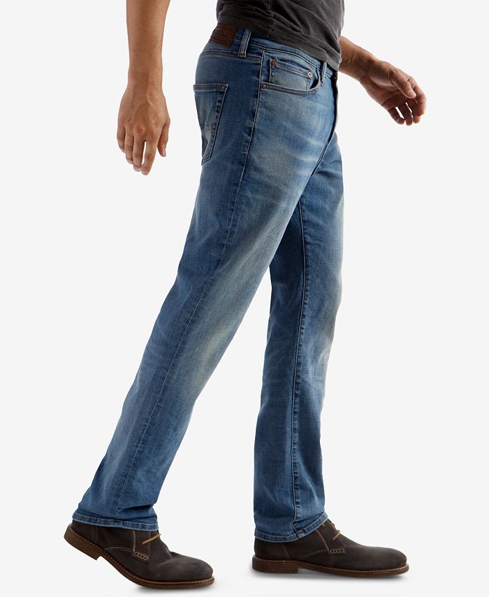 Lucky Brand Men's 410 Athletic-Fit Straight Leg Jeans - Macy's