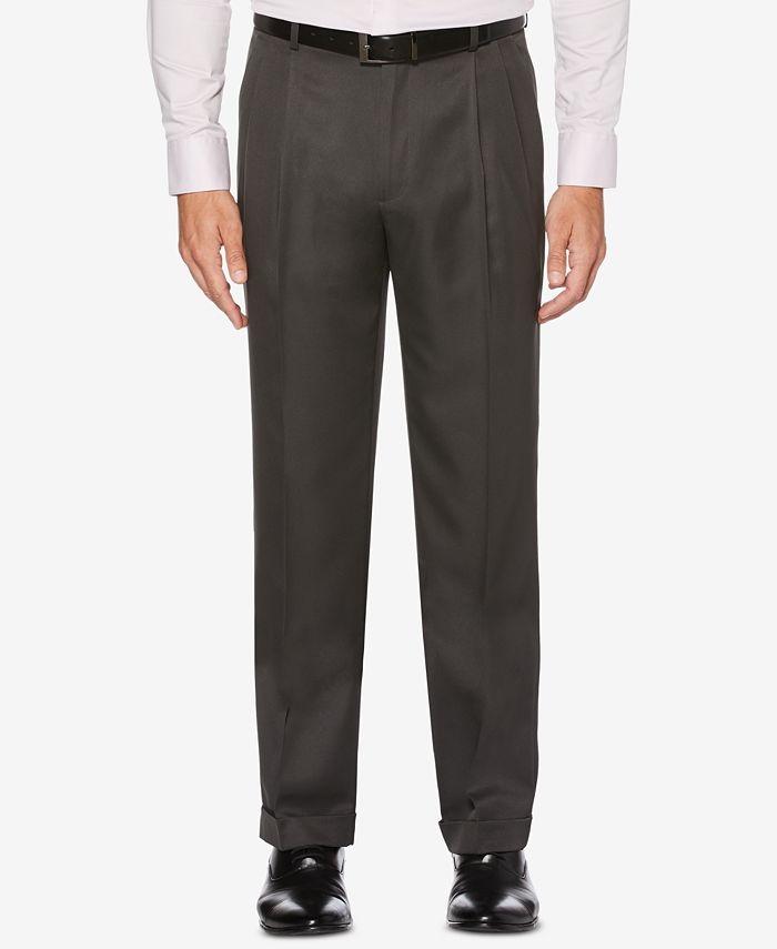 John Blair Signature Relaxed-Fit Pleated-Front Dress Pants