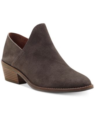 lucky brand brooklin perforated bootie