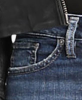 Suki Mid Rise Stretchy Slim Bootcut Jeans