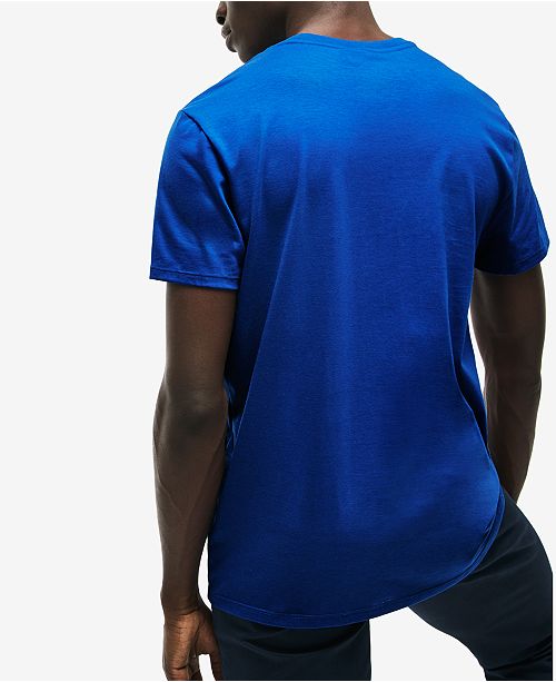 Lacoste Men's Crew Neck Pima Cotton T-Shirt & Reviews - Men - Macy's