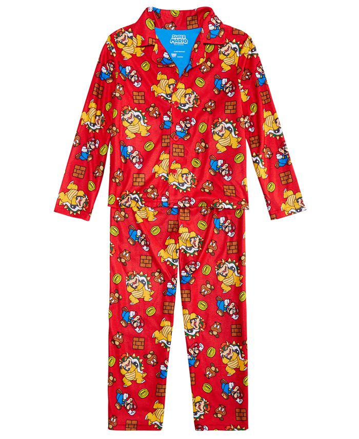 Mario sales pajamas kids