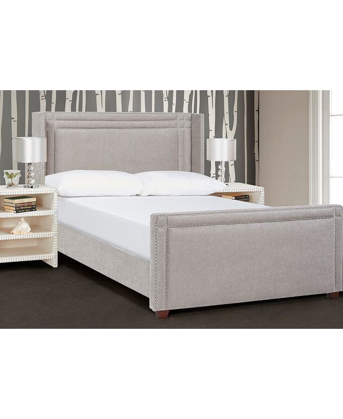 Jennifer Taylor Home Elle Upholstered Bed Macy's