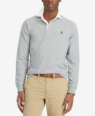 Polo Ralph Lauren Men's Big & Tall The Iconic Rugby Shirt - Macy's
