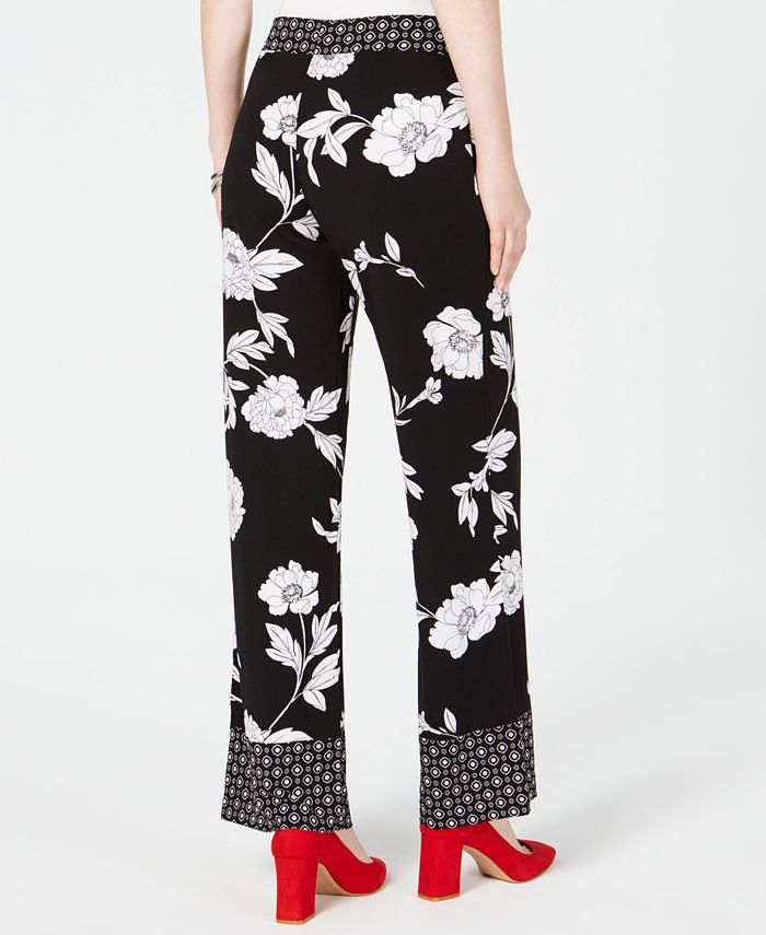 INC International Concepts I.N.C. Printed PullOn Pants, Created for