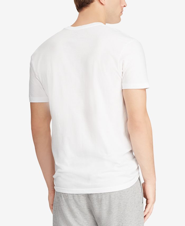 Polo Ralph Lauren Men's Big & Tall 2-Pk. Cotton V-Neck T-Shirts ...