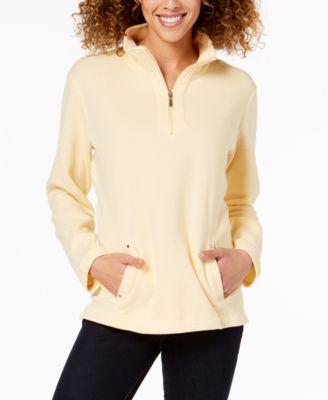 Karen Scott - Half-Zip Sweater