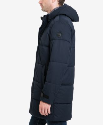 michael kors parka blue