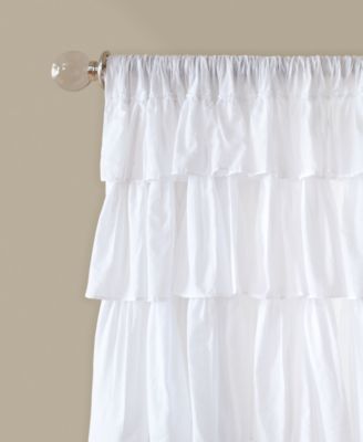 Madison Park - Anna 50x63" Cotton Oversized Ruffle Panel