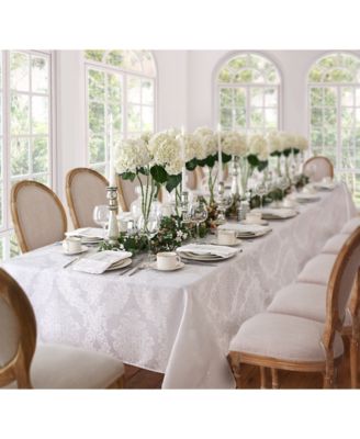 Elrene Barcelona Damask 60" x 102" Oblong Tablecloth