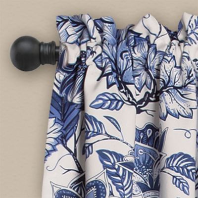 Lush Décor Cynthia Jacobean Floral 52" x 84" Curtain Set