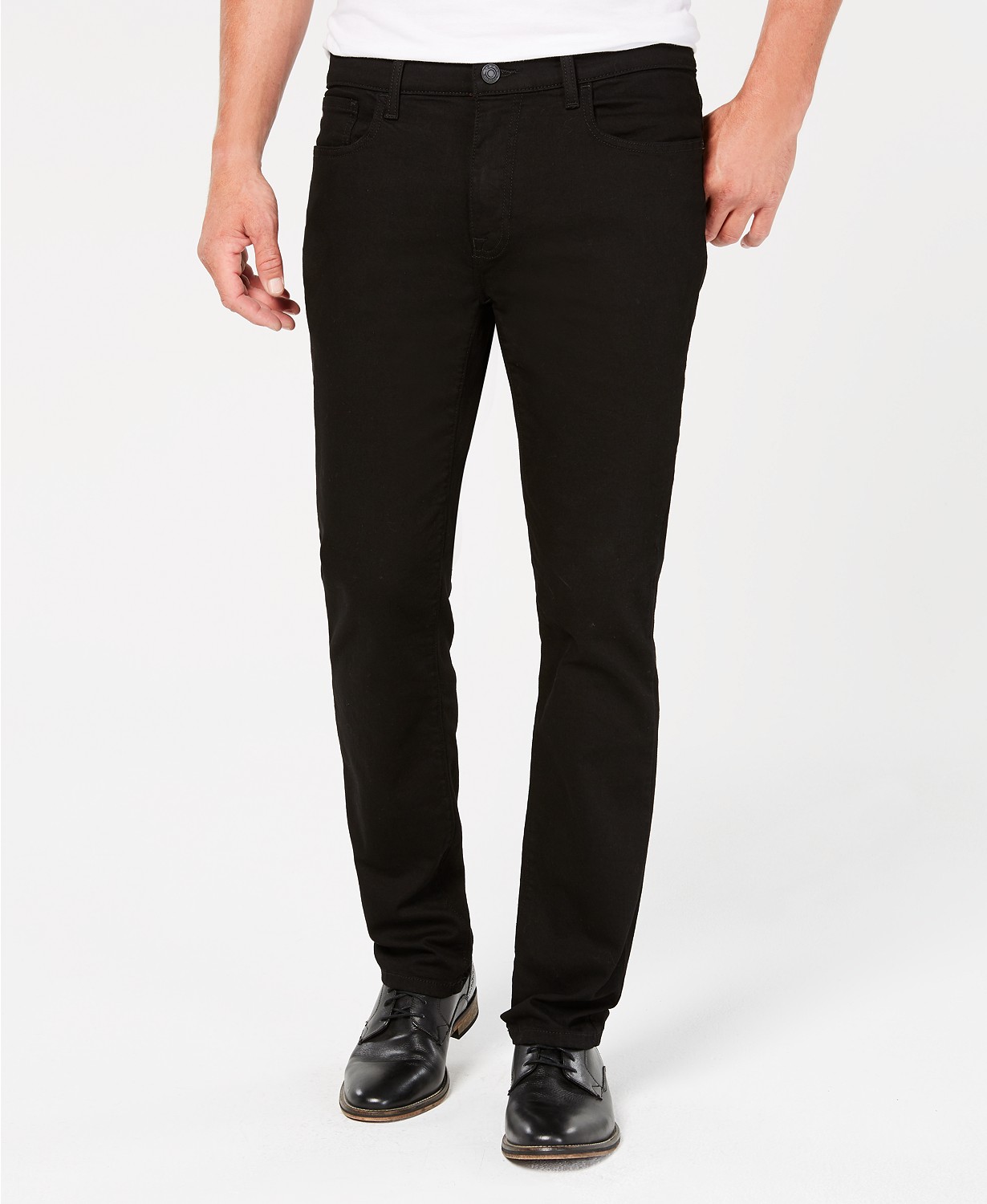 Mens Straight-Fit Stretch Jeans