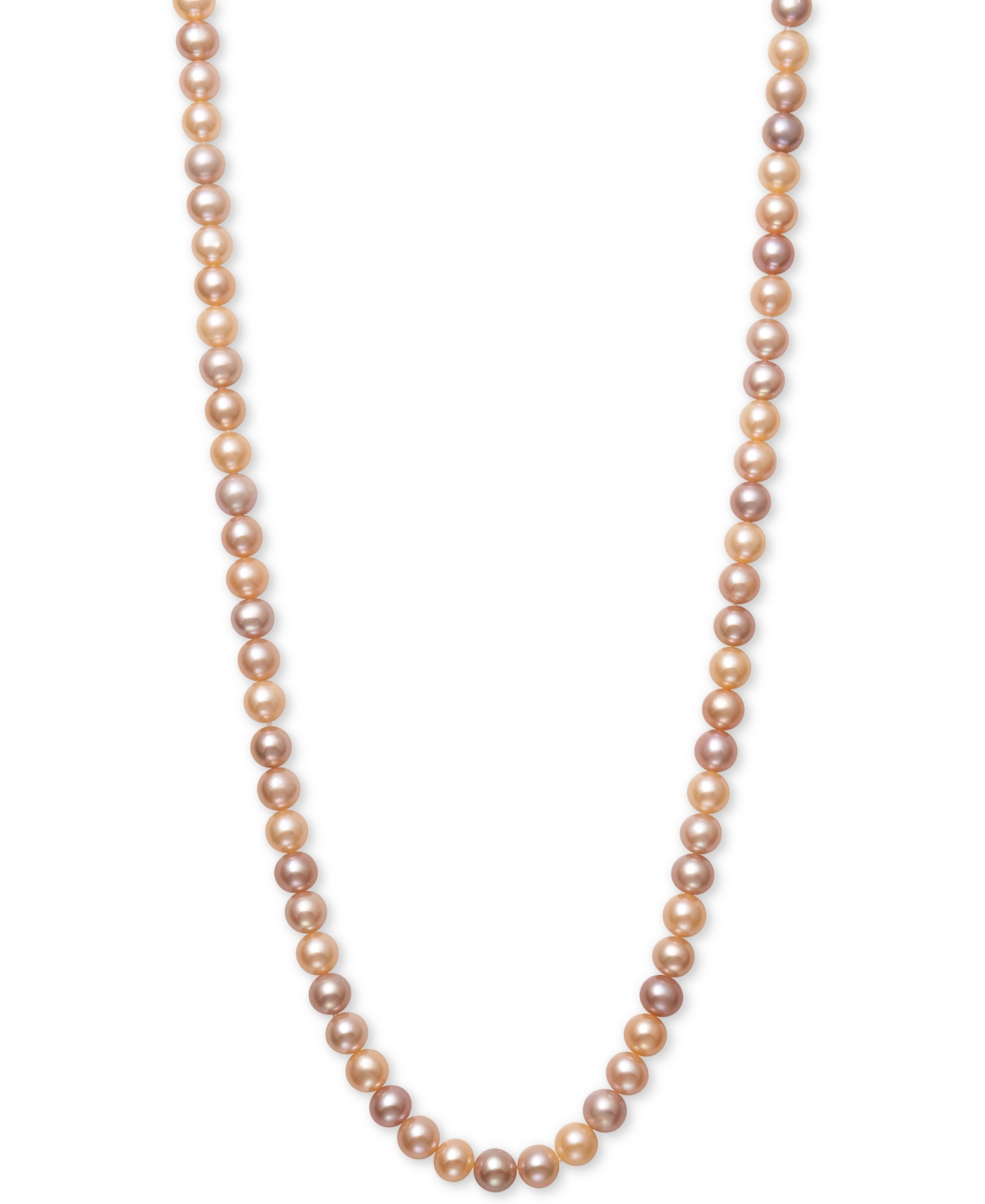 Belle De Mer 54 inch Belle de Mer Cultured Freshwater Pearl Strand Necklace (7-8mm)
