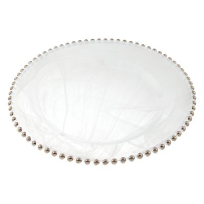 Badash Crystal - 13" Silver Charger