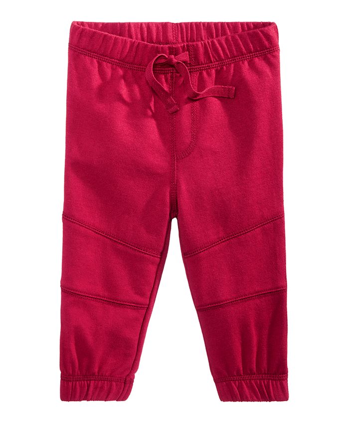 First Impressions Baby Boys Pieced Knee Jogger Pants, Created for Macy