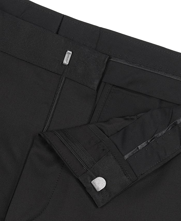 Hugo Boss BOSS Men's Slim-Fit Italian Super 120s Virgin Wool Pant - Macy's