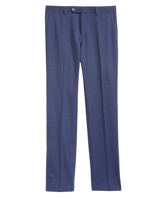 DKNY Big Boys Mini-Check Dress Pants - Macy's