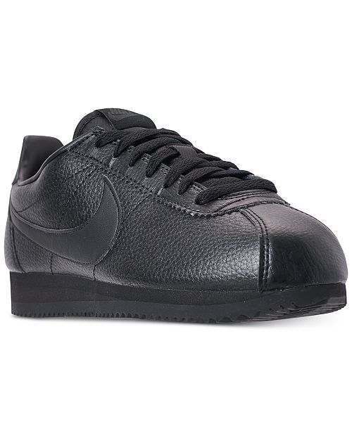 Nike Men S Classic Cortez Leather Casual Sneakers From Finish Line