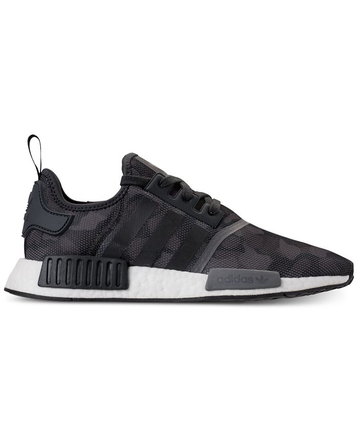 men's adidas nmd runner r1 casual shoes black