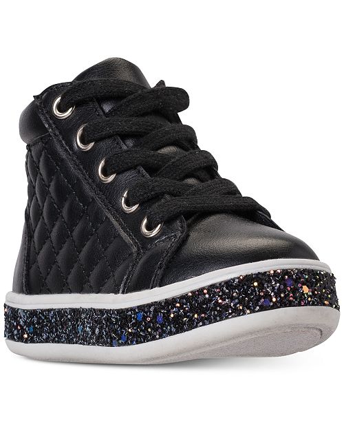 Steve Madden Toddler Girls Tcaffire Mid Cut Casual Sneakers From