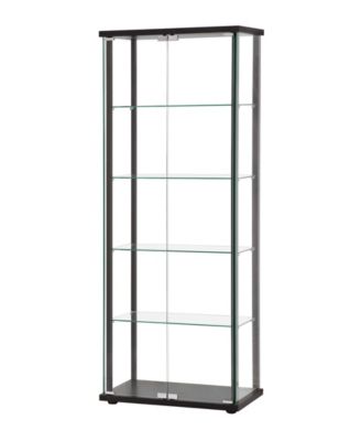 Coaster Home Furnishings - Whitestone Contemporary Two-door Curio Cabinet, Black