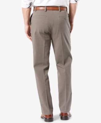 Men's Workday Smart 360 Flex Classic Fit Khaki Stretch Pants