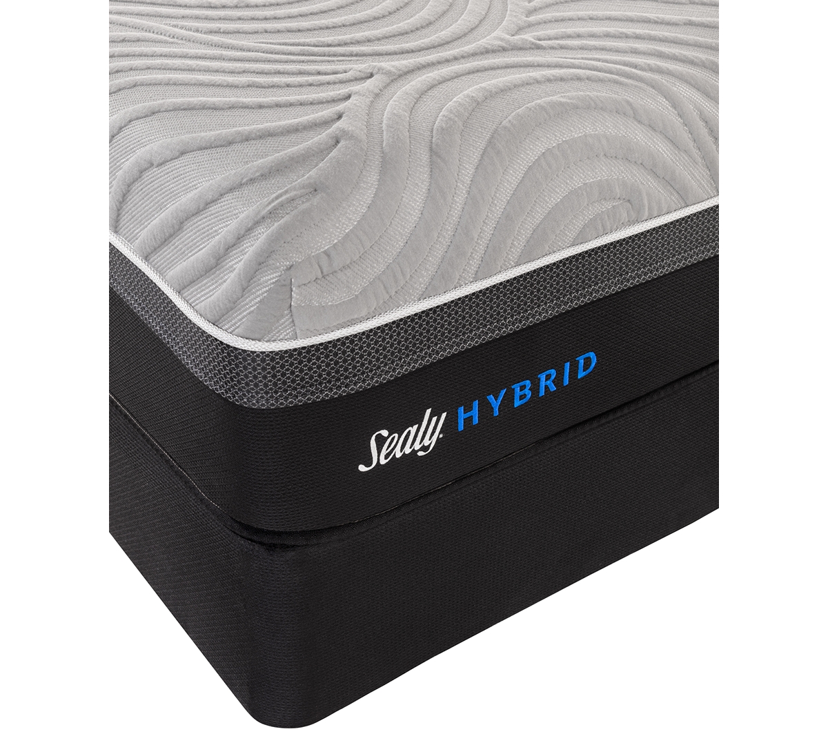 Sealy Kelburn Ii 13" Hybrid Cushion Firm Mattress Set- King