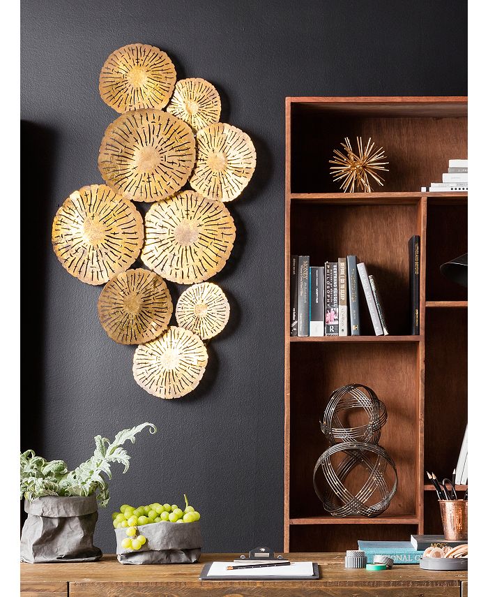 Moe's Home Collection Small Circles Wall Decor Gold Macy's