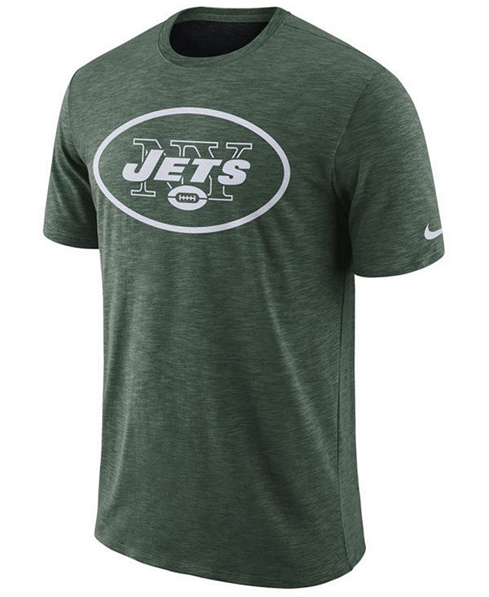 Nike Men's New York Jets Dri-FIT Cotton Slub On-Field T-Shirt & Reviews ...