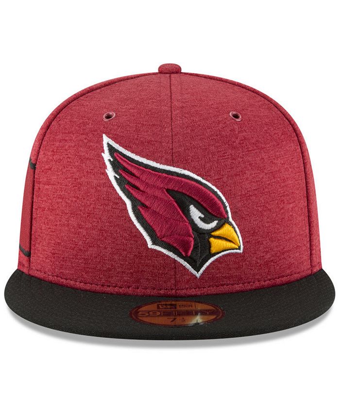 New Era Arizona Cardinals On Field Sideline Home 59FIFTY FITTED Cap ...