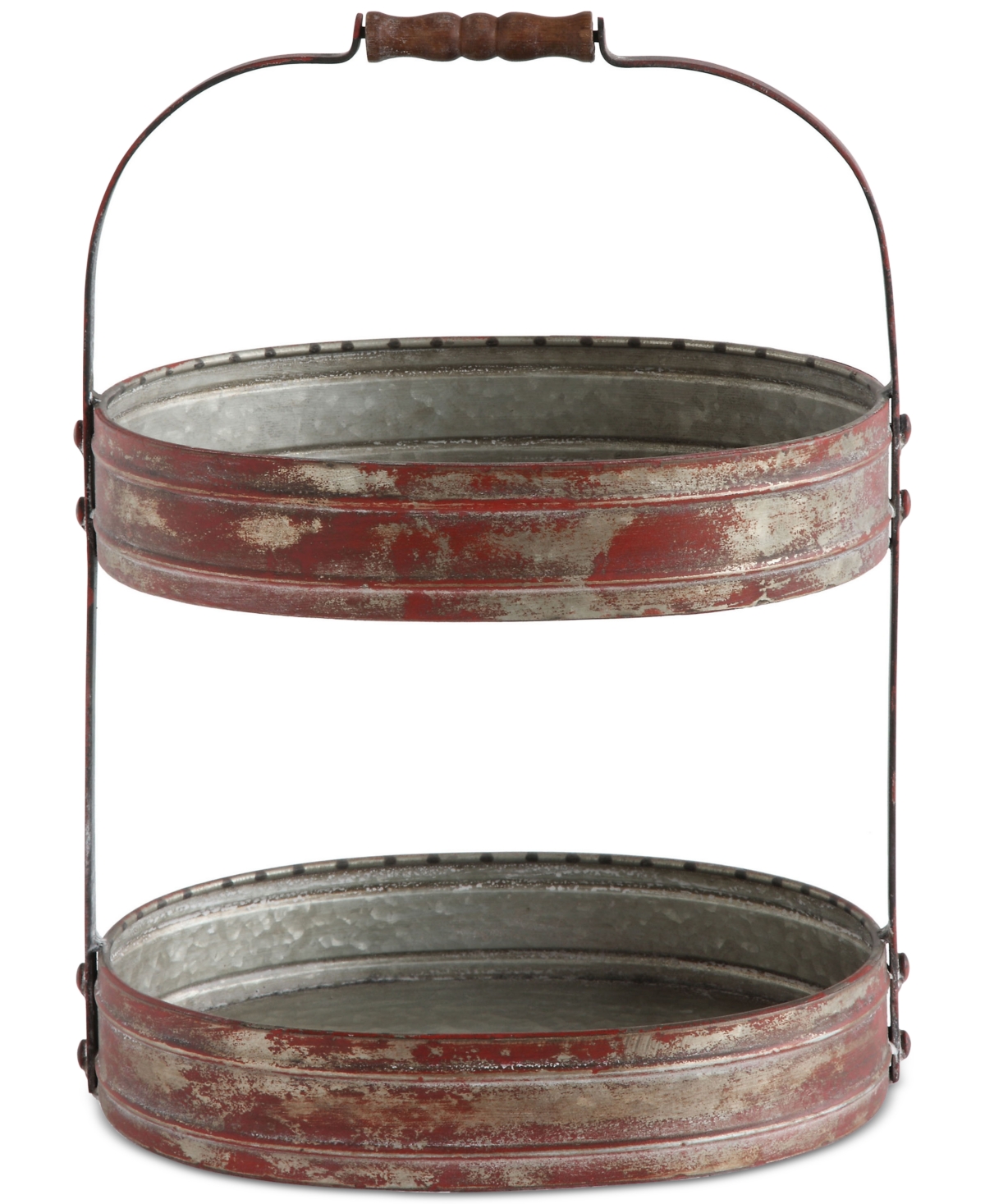 UPC 807472951089 product image for Two-Tier Red Tray | upcitemdb.com