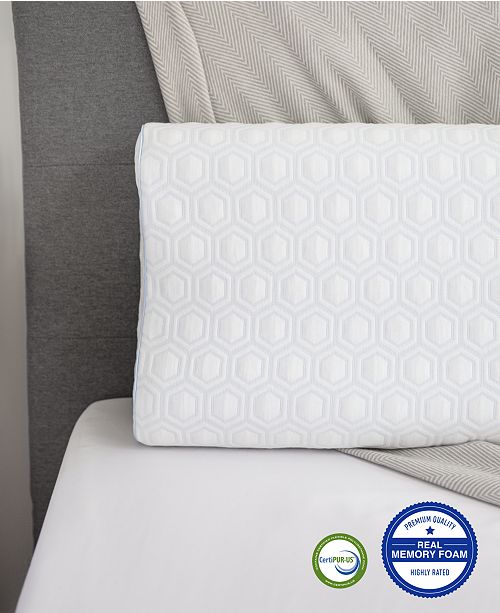 Sensorgel Luxury Gel Infused Memory Foam King Contour Pillow With