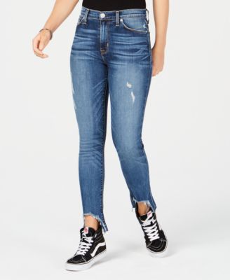 Hudson Jeans Barbara Asymmetrical-Hem 
